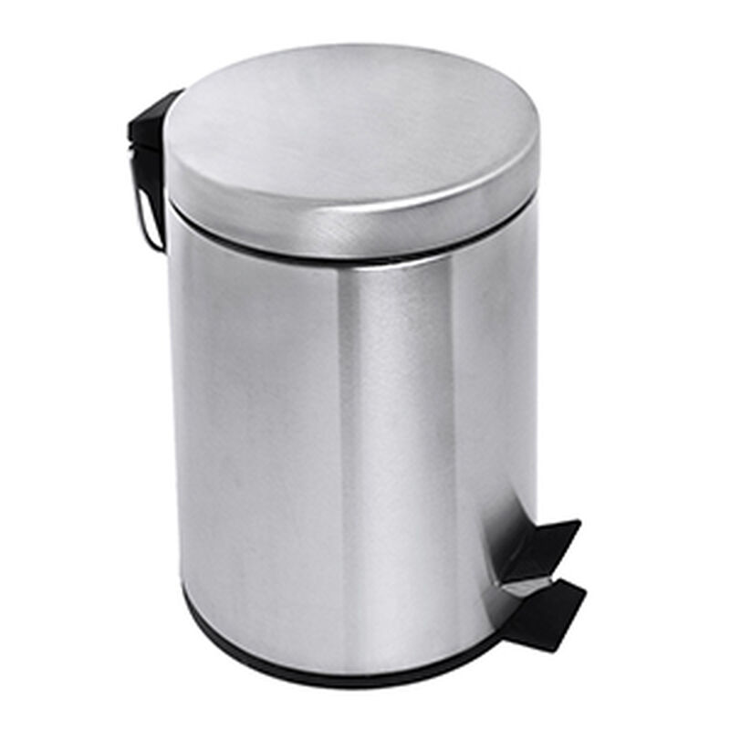 Cesto de Basura Metálico de 8 Litros con Pedal image number null