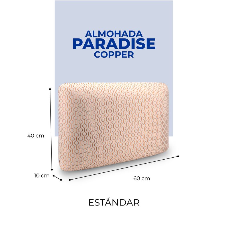 Almohada Paradise Copper Spring Air Con Part&iacute;cu... image number null