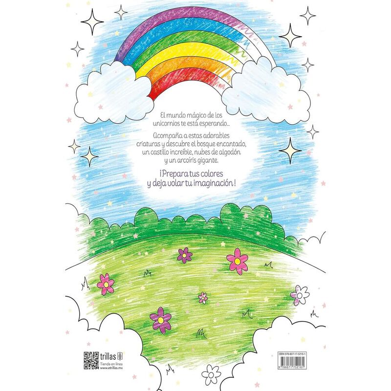 Unicornios Para Colorear, De Editorial Trillas,... image number null