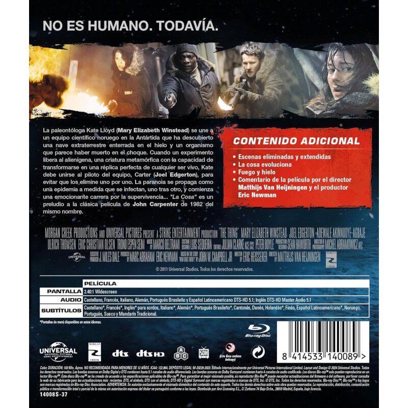La Cosa (the Thing) (edici&oacute;n 2024) [blu-ray] (2... image number null