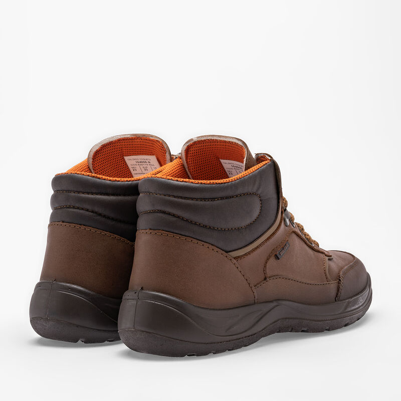 Audaz Bota De Piel Para Beb&eacute; Caf&eacute; Cod 113843-1 image number null