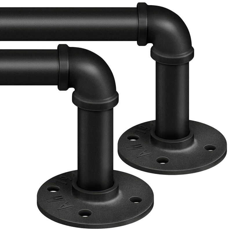 Barra De Cortina Zeerobee 81‑122 cm Negro Mate ... image number null