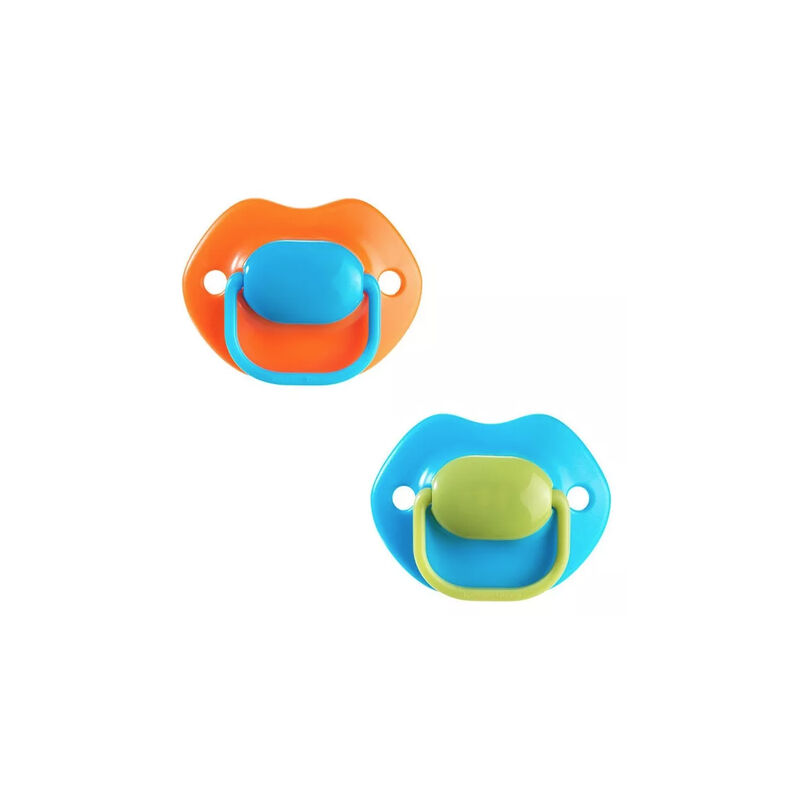Chup&oacute;n Tommee Tippee Fun Brights 6-18m 2pz Azul image number null