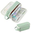 Estuche Organizador Verde Grande Tergopa Con Cremallera
