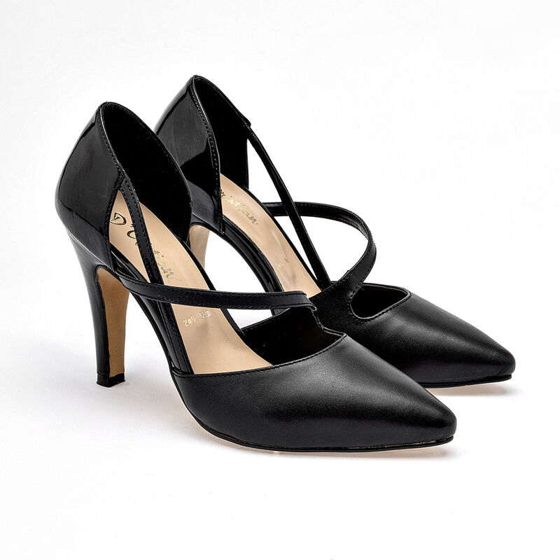 D'Cristian zapatilla para mujer  negro cod 1415... image number null