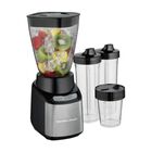 Licuadora Hamilton Beach Stay Or Go Vaso De Pl&aacute;stico 946ml Negra 52400