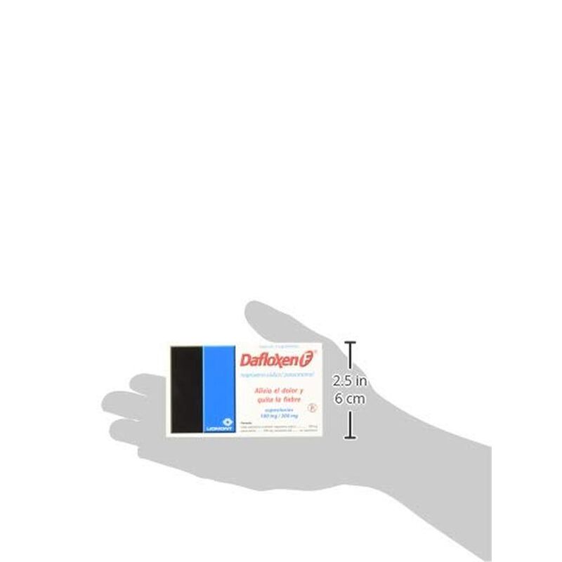 Dafloxen F 5 Supositorios Caja image number null