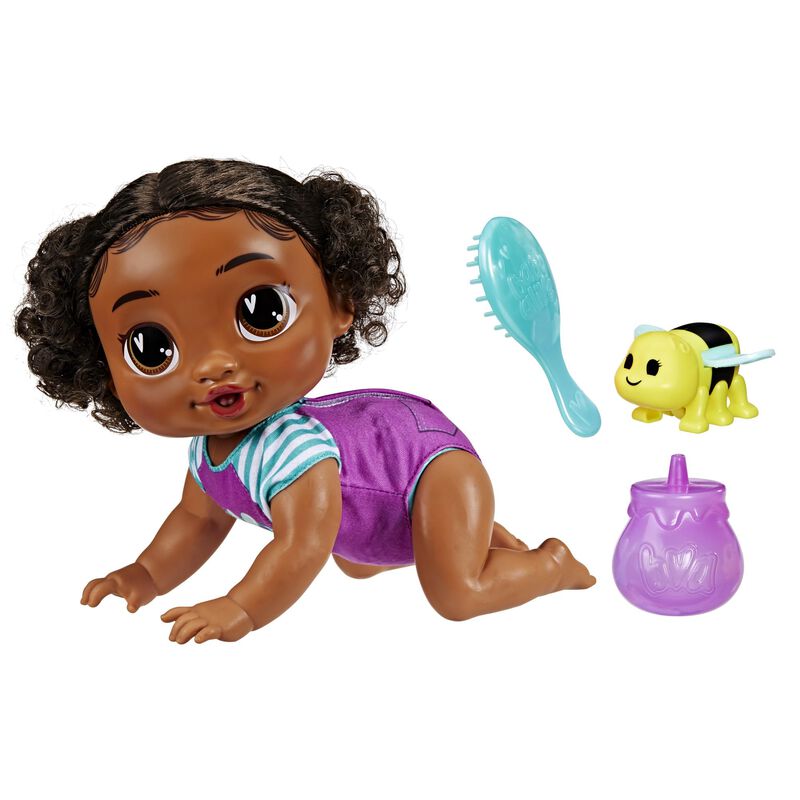Mu&ntilde;eca Electr&oacute;nica Para Gatear Baby Alive Crawl... image number null