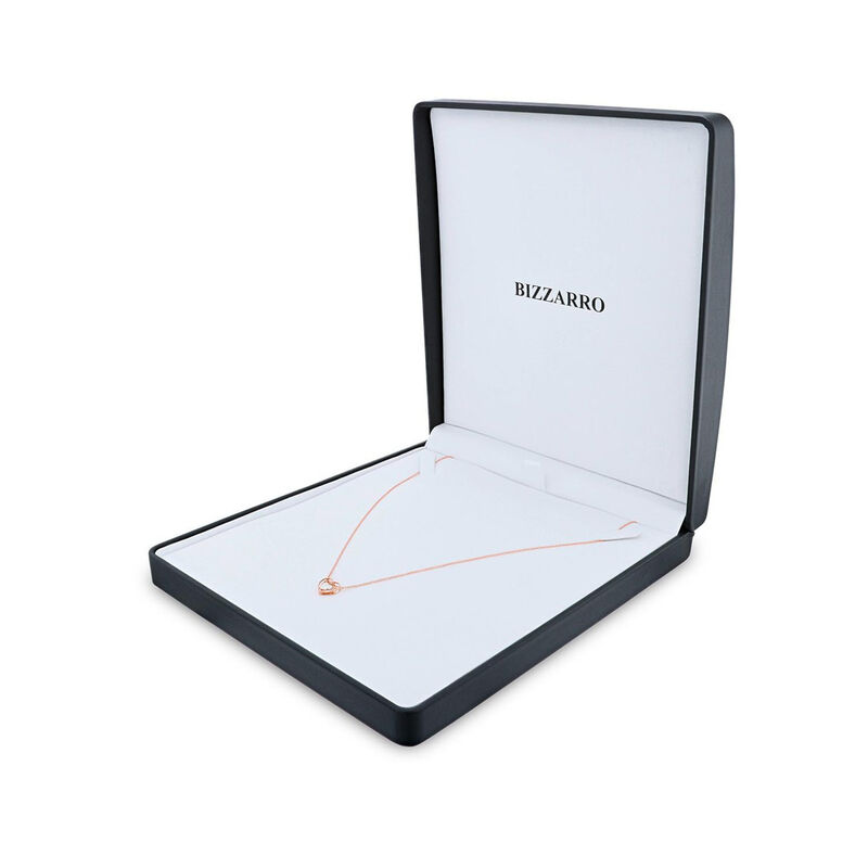 Gargantilla De Oro Rosa Con Platinado 14K Con F... image number null