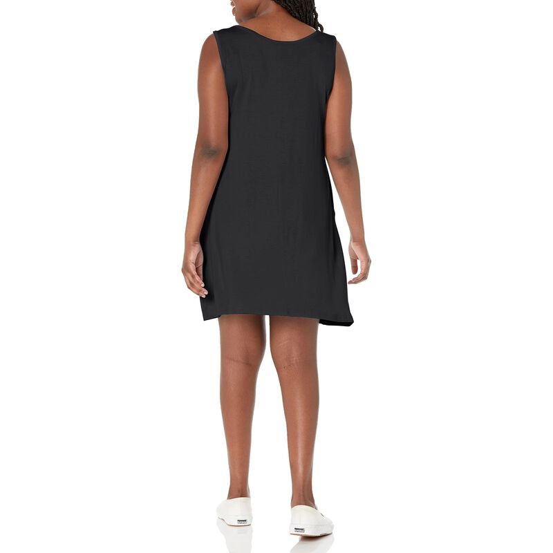 Vestido Haomeili Swing Negro XXXL Casual Verano image number null