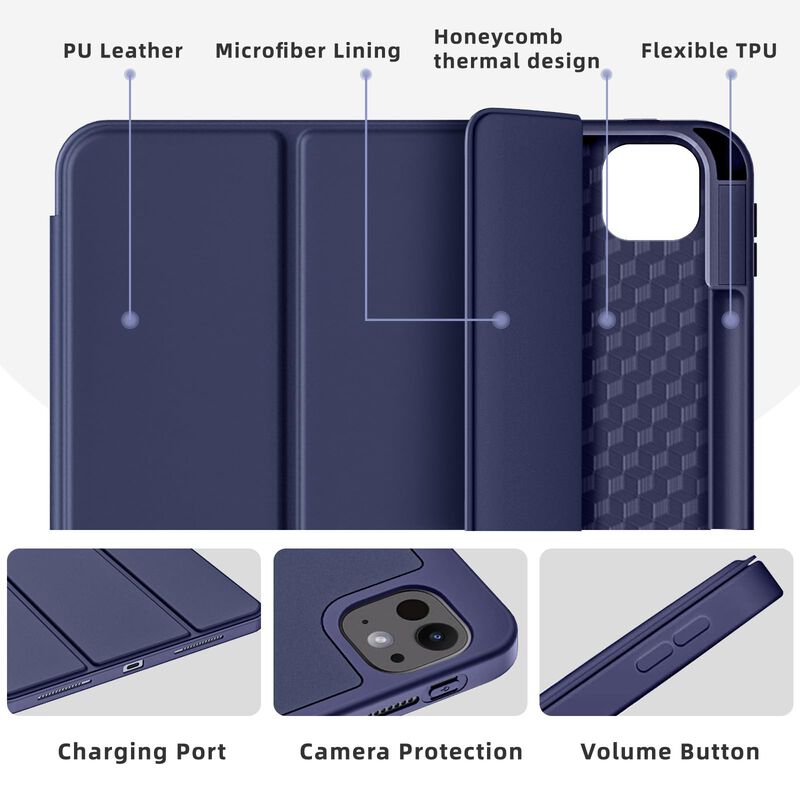 Funda Para iPad Yuloigan Pro M4 11" 2024 Con So... image number null