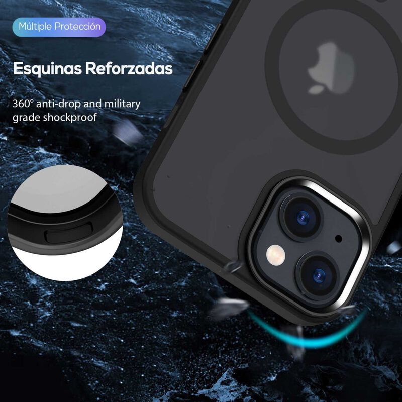 Funda Tekku Matte Style Mag Para Iphone 15 Plus... image number null