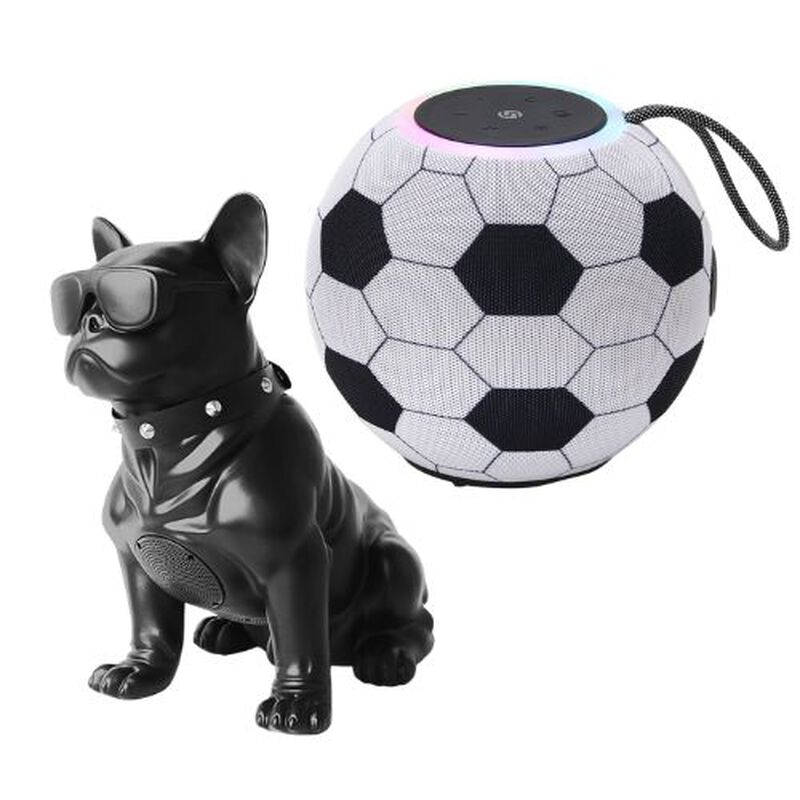Kit Misik 2 Bocinas Bluetooth Ms299 Negro Bulld... image number null