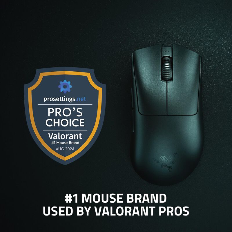 Rat&oacute;n Inal&aacute;mbrico Para Juegos Razer Deathadder ... image number null