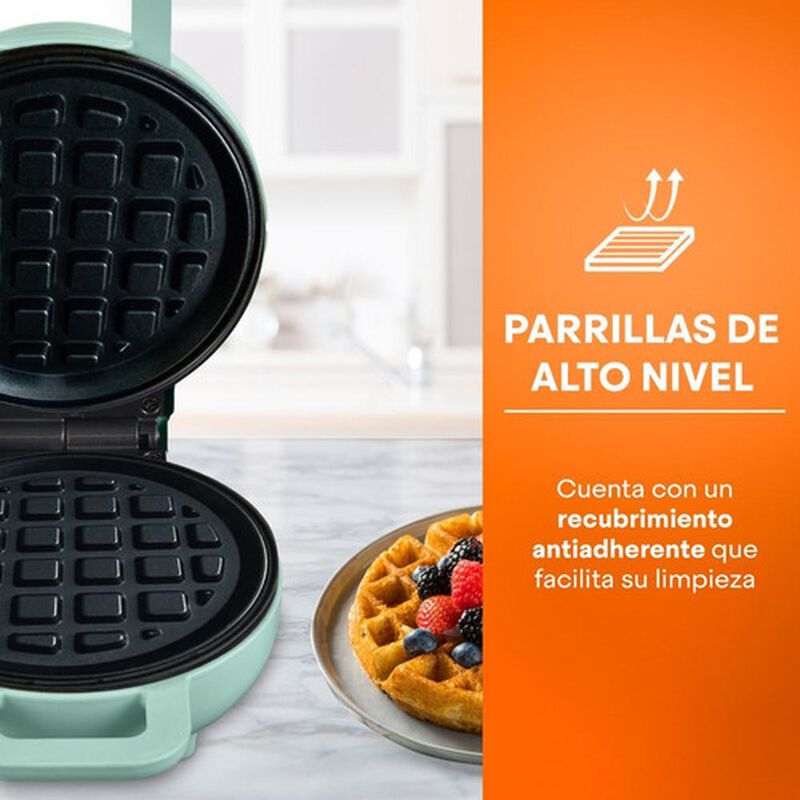 Mini Waflera Masterchef 1 Rebanada Luz Indicado... image number null