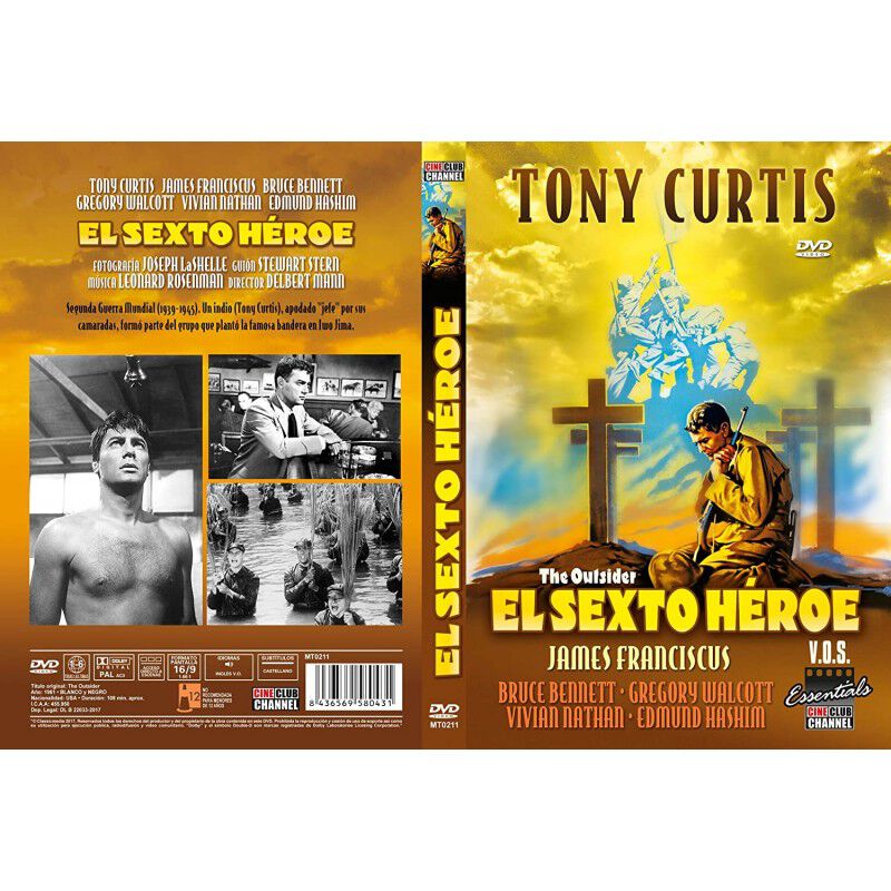 El Sexto H&eacute;roe (the Outsider) 1961 V.o.s. [dvd] image number null