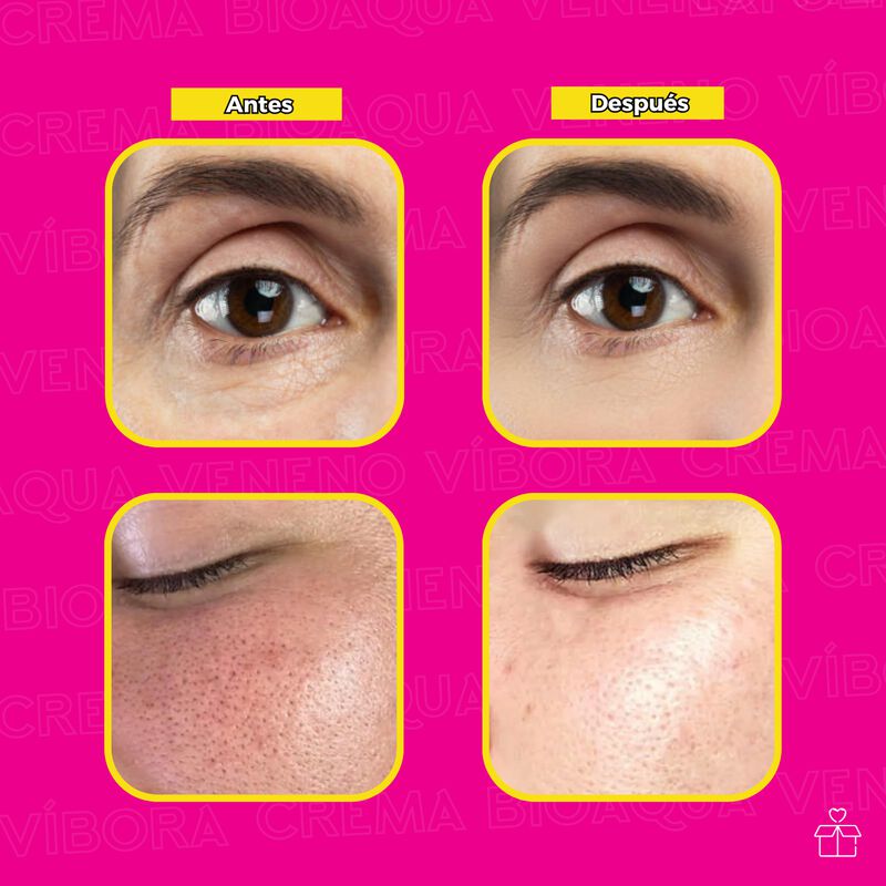 Set de 3 Cremas de Veneno de V&iacute;bora Elimina Oje... image number null