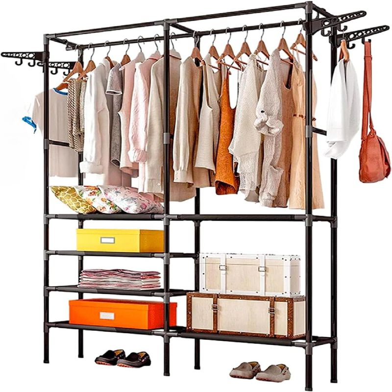 Closet Armable Multifuncional con Divisiones Bl... image number null