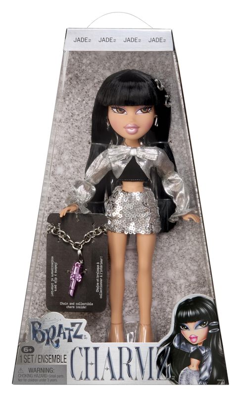 Mu&ntilde;eca De Moda Bratz Charmz Jade Con Pulsera De... image number null