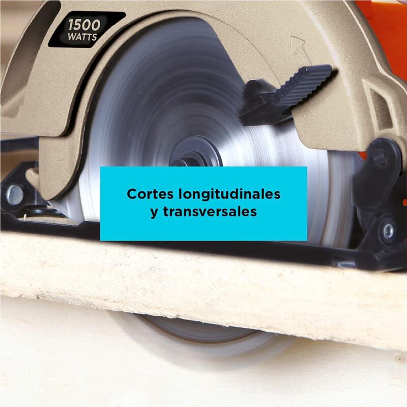 Sierra Circular Black Mas Decker 7 1/4" 1500w P... image number null