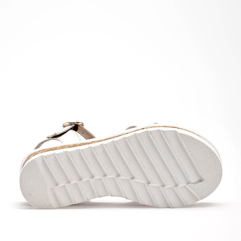 Lady One sandalia para ni&ntilde;a blanco cod 140495-D image number null