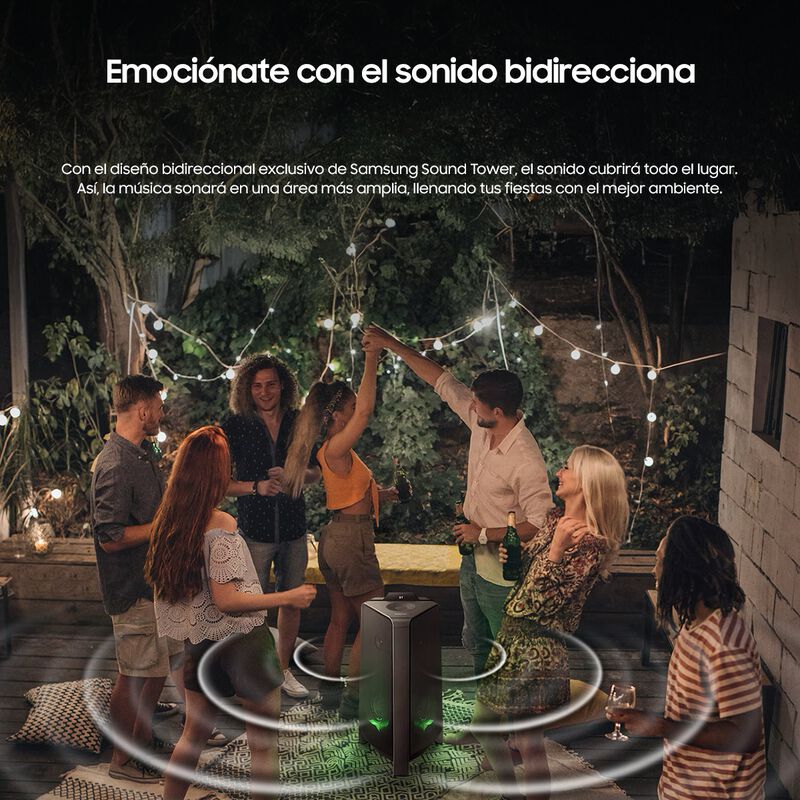 Torre de Sonido Samsung T40 300W Bi-Direccional... image number null