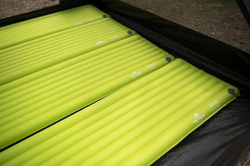 Pad Individual Para Camping Altos Insulado Verd... image number null