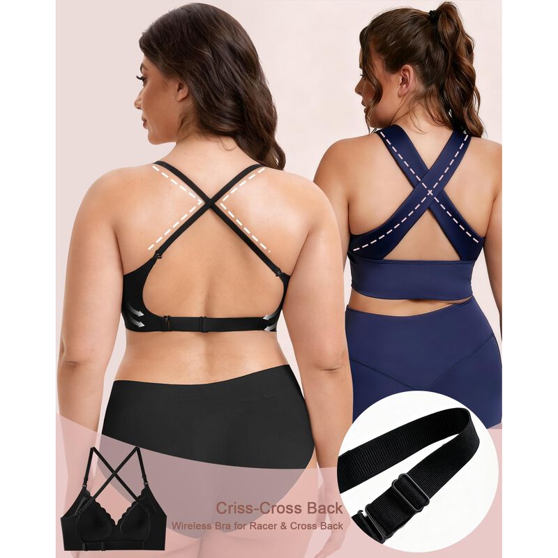 Bralette Boufor Espalda Baja Negro Talla M image number null