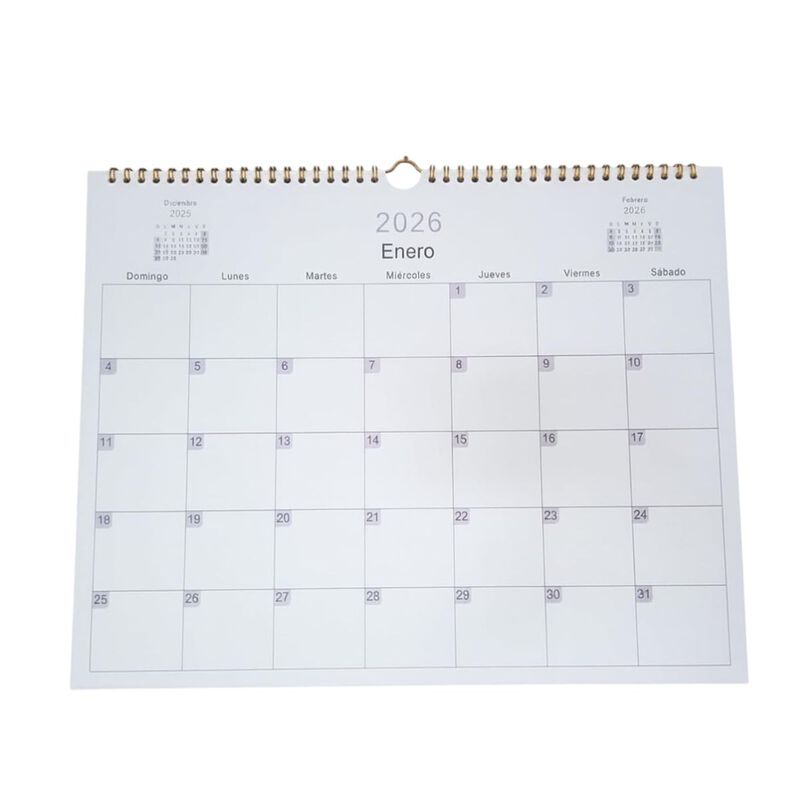 Calendario de Pared 2026&ndash;2027 Tama&ntilde;o A3 (28 &times; 3... image number null