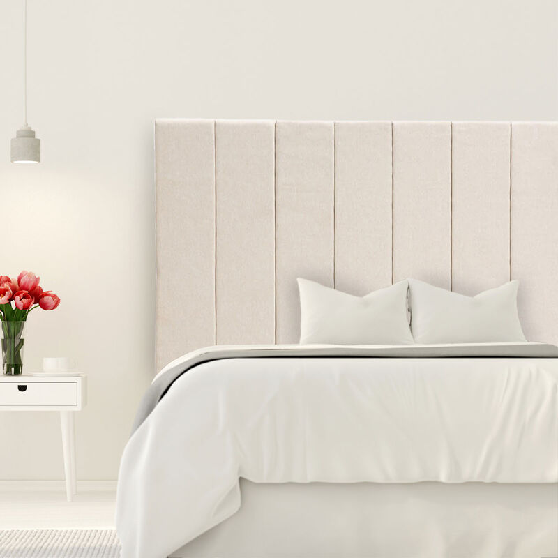 Cabecera Queen Size Dicasa Argos Beige Claro image number null