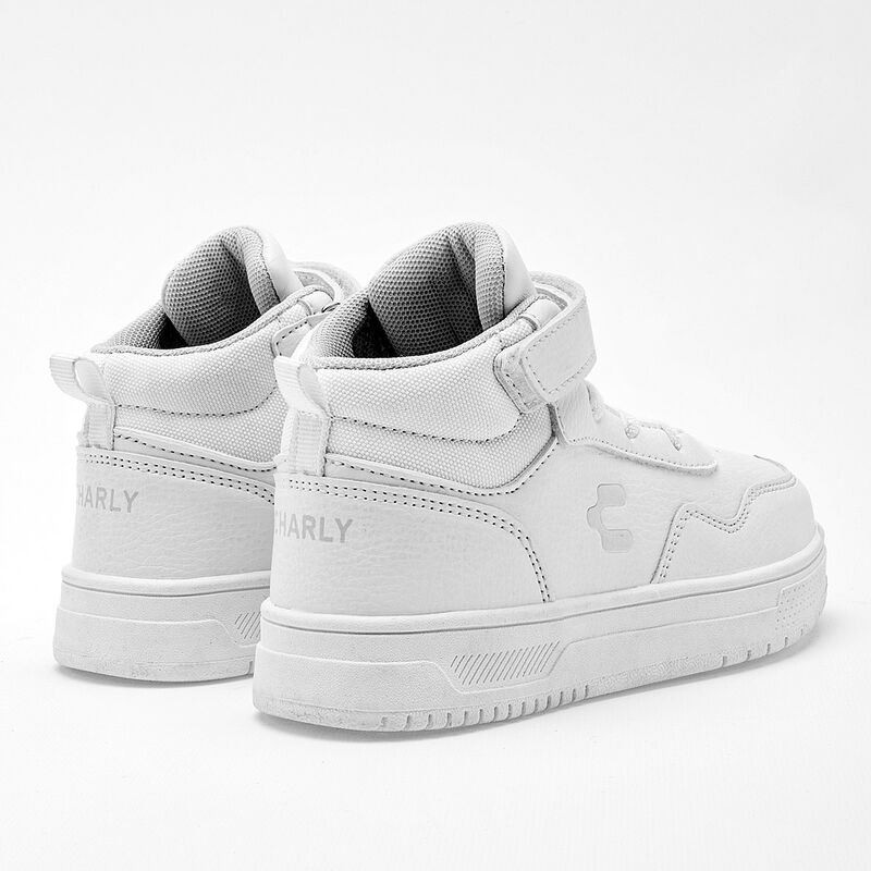 Charly Tenis Urbano Para Ni&ntilde;o Blanco Cod 127469... image number null