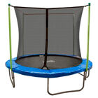 Trampolin Brincolin Infantil Azul Grande Red De Seguridad Uso Rudo 8ft