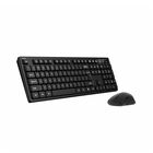Combo De Teclado Y Rat&oacute;n Inal&aacute;mbrico Belkin Usb‑a Negro