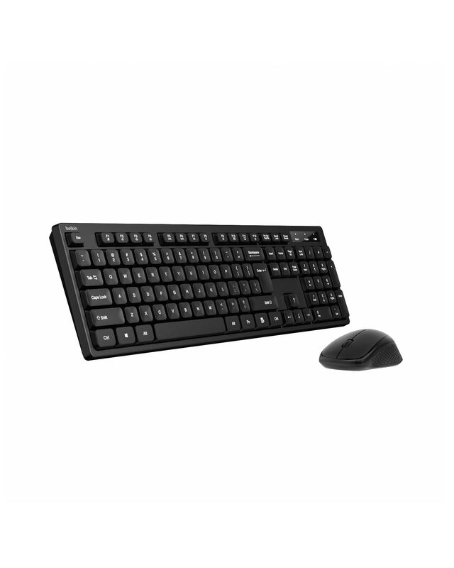 Combo De Teclado Y Rat&oacute;n Inal&aacute;mbrico Belkin Usb... image number null