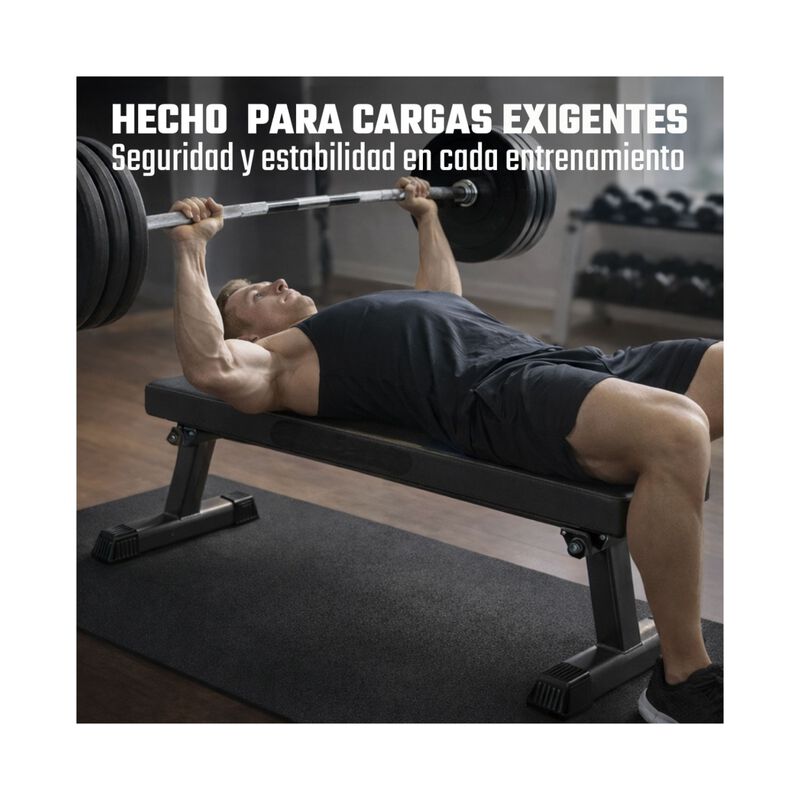 Banco Para Pesas Profesional Soporte 500 Kg Pla... image number null