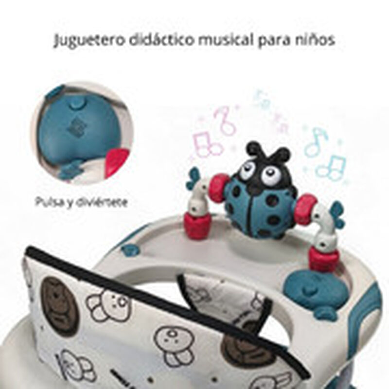 Andadera Semi Lujo Para Beb&eacute; Catarina Musical M... image number null