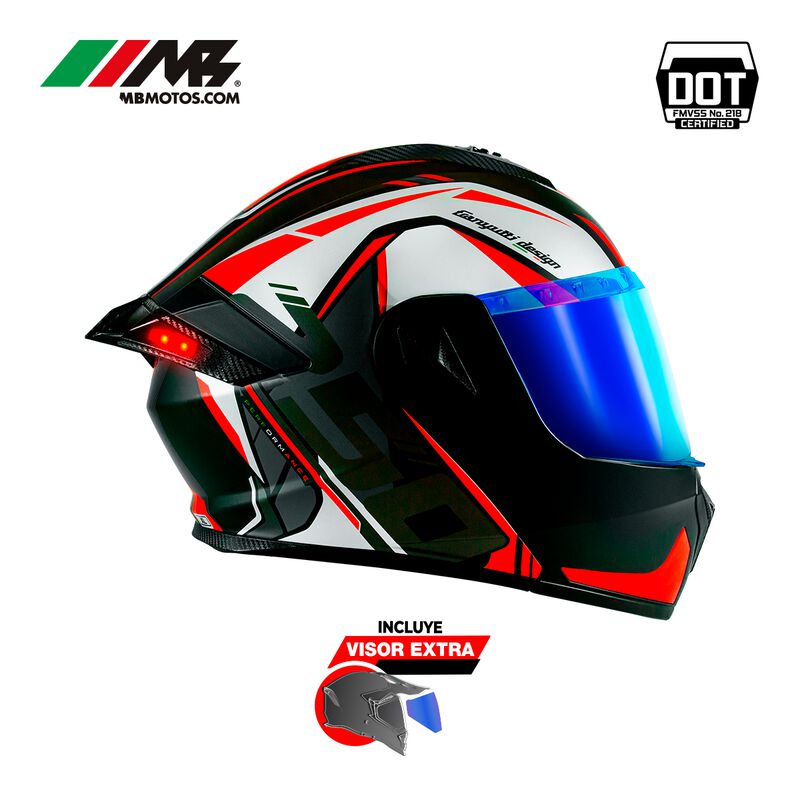 Casco Dot Axs Tekken Xl + Camara Action Axs image number null