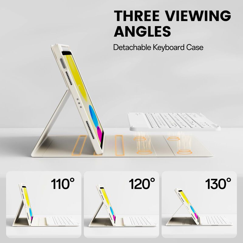 Funda De Teclado Gkabxy Para Ipad 11th Gen 11" ... image number null
