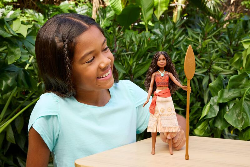 Mu&ntilde;eca De Juguete Mattel Moana Cantante Con Acc... image number null