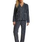 Conjunto de 2 Piezas para Dama CONJ-099 Negro Estilo Cozy con Textura Tejida