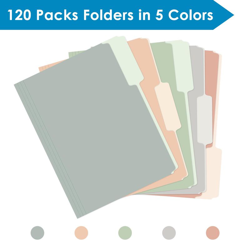 Carpeta De Archivo Wememorn 8,5 X 11 Pulgadas &ndash;... image number null
