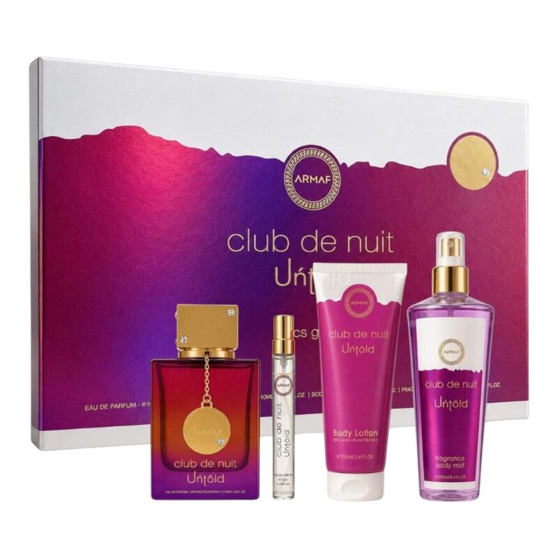 Perfume Armaf Club De Nuit Untold 4 Pcs Gift Se... image number null