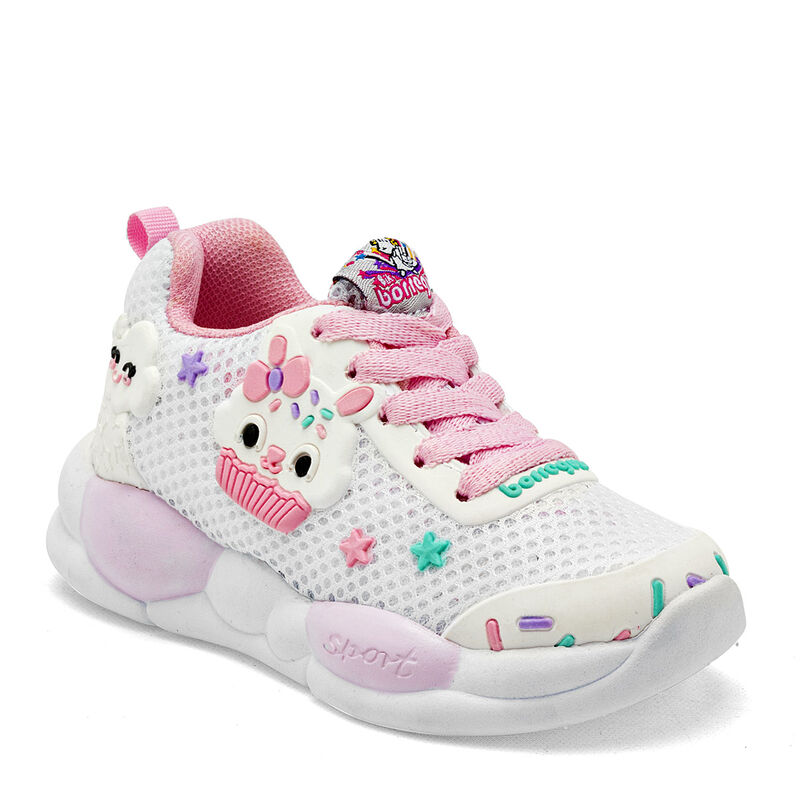 Borreguis Tenis para bebé niña blanco multicolo... image number null