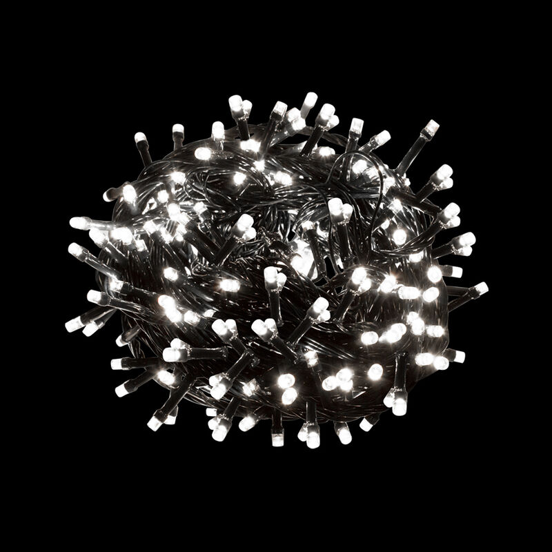 Serie Navide&ntilde;a 200 LED luz Blanca 8 funciones 9... image number null