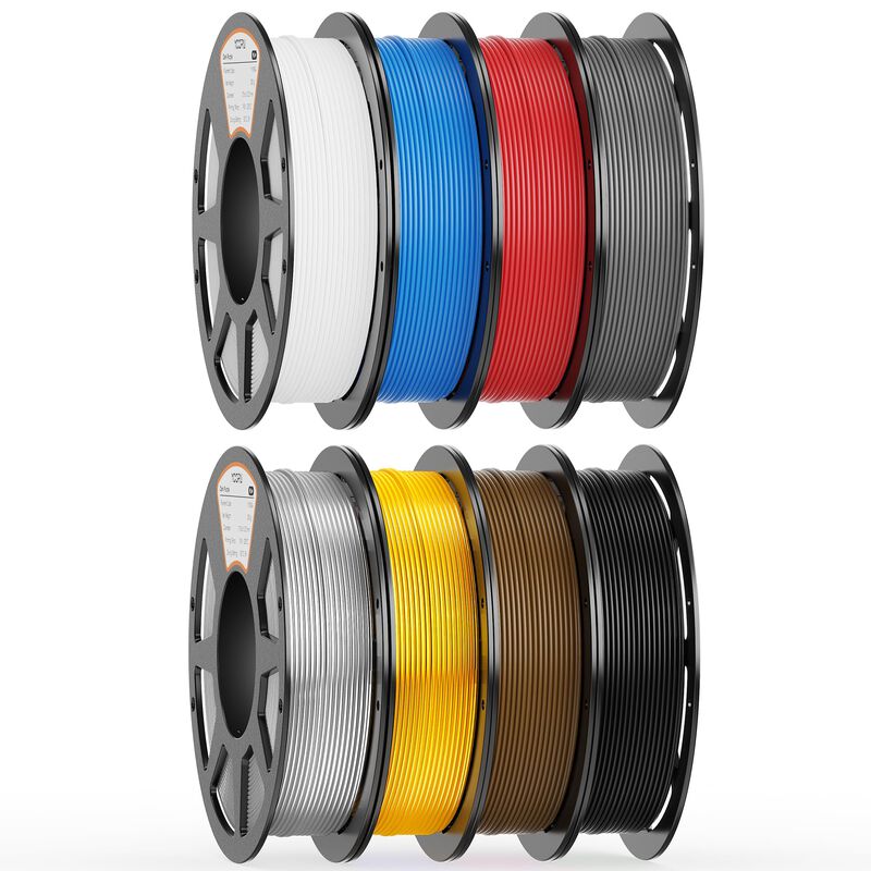 Filamento Pla Yoopai 1,75 mm 250 g Pack De 8 Bo... image number null