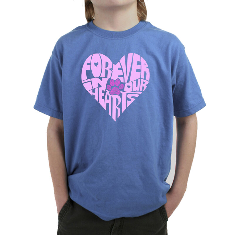 Camiseta Word Art Para Ni&ntilde;o - Forever In Our He... image number null