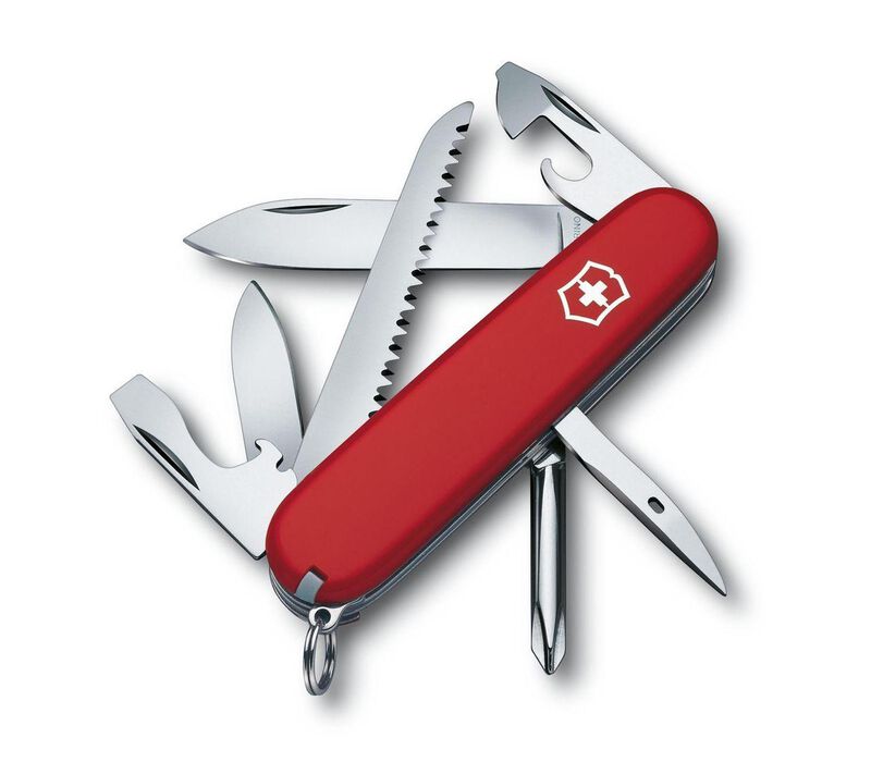 Navaja De Bolsillo Victorinox Swiss Hiker Roja ... image number null