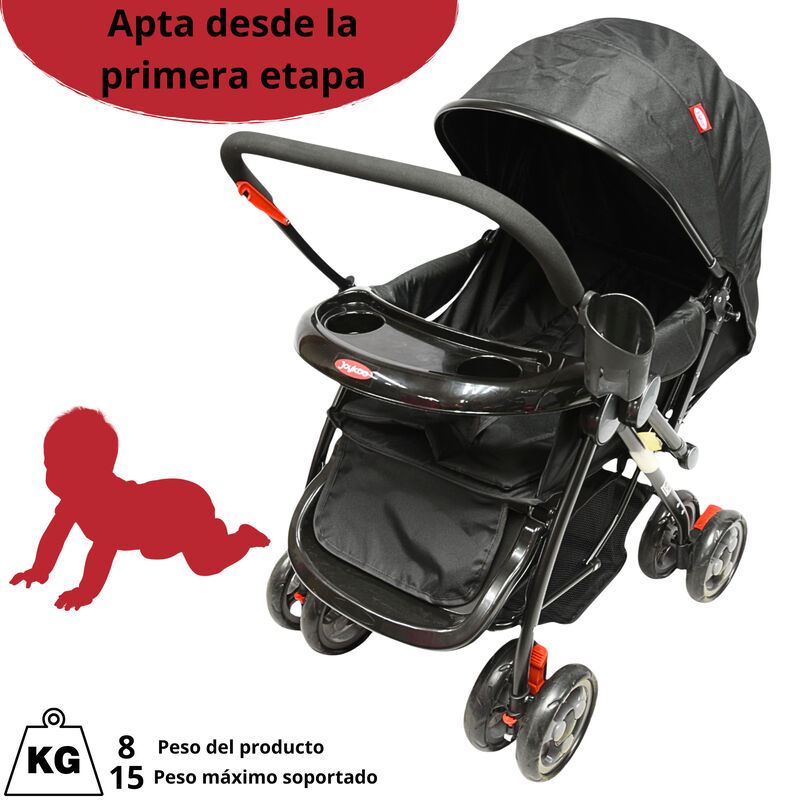 Carriola para Beb&eacute; Manubrio Reversible Asiento ... image number null