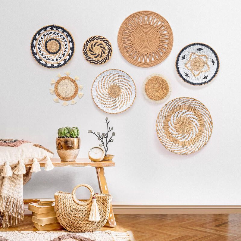Cesta De Pared Para Decoraci&oacute;n Tel Charme Boho,... image number null