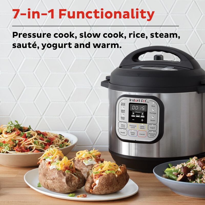 Olla A Presi&oacute;n El&eacute;ctrica Instant Pot Duo 7 En 1... image number null